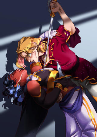 Characters belong to @tititli.art on Instagram.