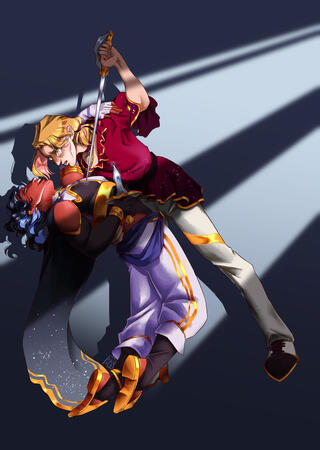 Characters belong to @tititli.art on Instagram.